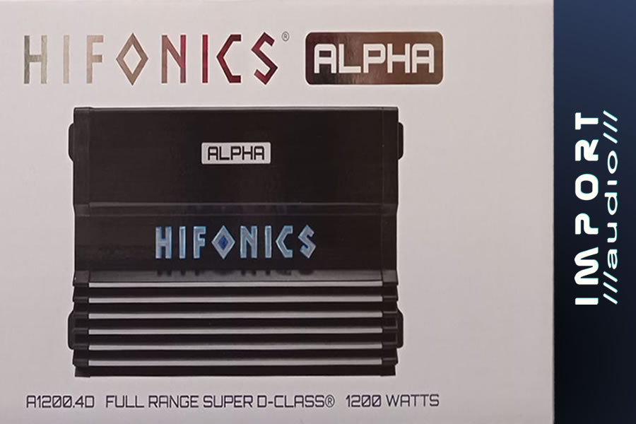 HIFONICS ALPHA A1200.4D