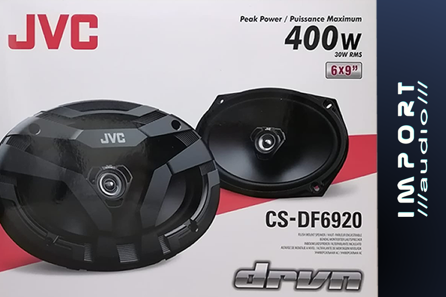 Altavoces coaxiales de 2 vías de 15 x 23 cm