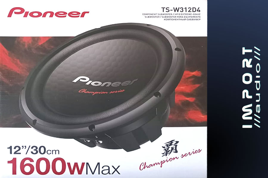PIONEER TS-W312D4