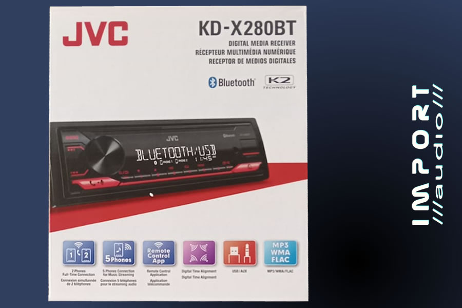 Estereo KD-X280BT